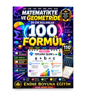 Matematikte ve Geometride En Çok Kullanılan 100 Formül