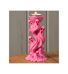 Hayalet Figürlü Dekoratif Tealight Mumluk