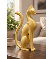 Kedi Anıtı Dekoratif Biblo