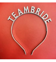 Gümüş Renk Team Bride Taç – Gelin ve Nedime Tacı