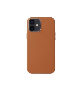 Apple iPhone 12 Uyumlu Kılıf Zore Eyzi Kapak (Kahverengi)