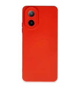 Oppo A38 Kılıf Nano İçi Kadife Silikon - Kırmızı