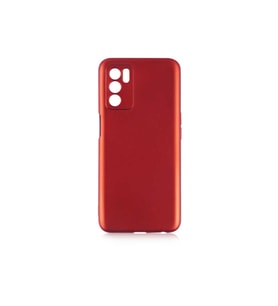 Oppo A16 Uyumlu Kılıf Zore Premier Silikon Kapak (Kırmızı)
