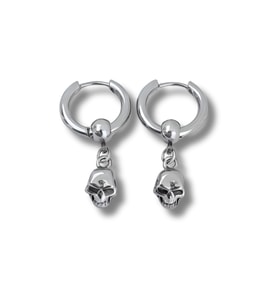Omark Cotton Skull Küpe