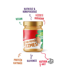 %100 Yer Fıstığı Ezmesi 315 Gr