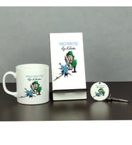 Vergi Müfettişi Üçlü Set (Kupa + Telefon Standı + Anahtarlık)