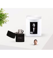 BK Gift Kişiye Özel Babalar Günü Hediyesi Godfather Baba Tasarımlı Seramik Kül Tablası ve Benzinli Çakmak Seti-6 (Model 1)