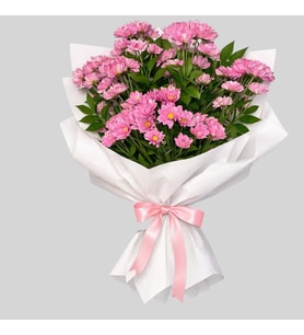 Pembe Papatya Buketi