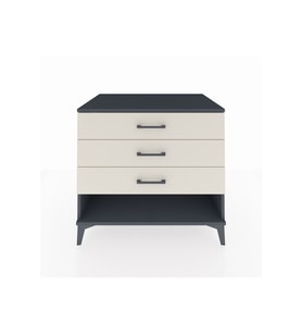 Kronos Şifonyer 3 Çekmeceli 88x59x80 Antrasit-Aytaşı