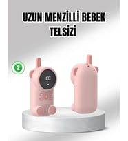 Uzun Menzilli Bebek Telsizi 1-3 Km Çekim 22 Kanal Lcd Ekran Vox Şarjlı