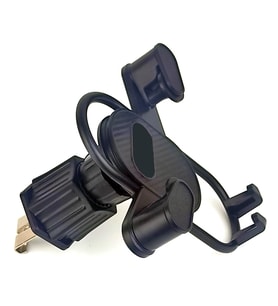 Araç içi Telefon Tutucu Havalandırma (Menfez) Kanca Montaj Kaymaz 360° Çoğu Akıllı Telefonla Uyumlu Sarsıntı Önleyici 4.5”- 7” inç