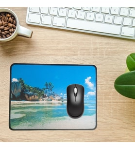 25x32 cm Küçük Boy Mouse Pad Manzara Ada (5668)