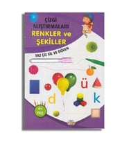Çizgi Alıştırmaları Renkler ve Şekiller