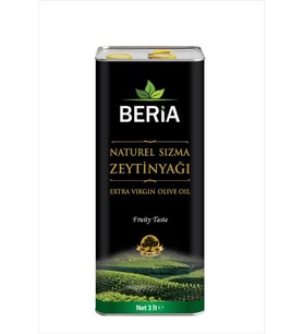BERİA NATUREL SIZMA ZEYTİNYAĞI 5 LİTRE