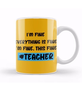 Teacher Gift Learning Inspire Science Student School Inspirational Kupa Bardak Porselen