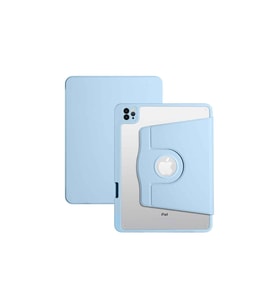 iPad 11 inç Pro M2 3/4 Nesil Uyumlu 360 Dönebilen Yatay Dikey Stand Özellikli Pino Tablet Kılıfı