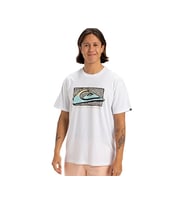 Quiksilver Retro Fade Ss Erkek Günlük Tişört EQYZT08058-908 Beyaz