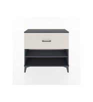 Arges Şifonyer Tek Raflı Tek Çekmeceli 88x30x80 Antrasit-Aytaşı