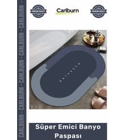 #Paspas Kaydırmaz Tabanlı Hızlı Kuruyan Mikrofiber 38x58 cm Şık Modern Süper Emici Banyo Paspası