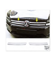 VW Caddy Krom Ön Panjur 2 parça 2015 ve üzeri Paslanmaz Çelik