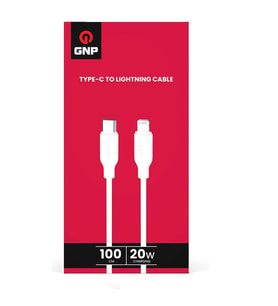 Genpa GNP 20 W Lightning Kablo Beyaz Genpa Garantili