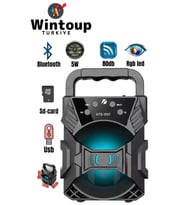 Bluetooth Kablosuz Hoparlör Ses Topu Müzik Çalar Mini Hoparlör