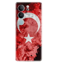 Vivo V29 Kılıf Desenli Silikon Şanlı Türk Bayrağı 1315