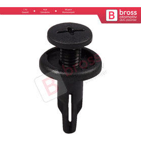Honda için 10 Adet İtmeli Tip Tutucu Klipsi 90505 SM4 003
