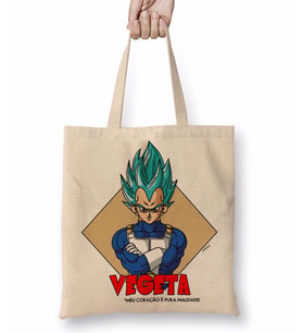 Vegeta Meu Pura Maldade Bez Çanta Uzun Saplı