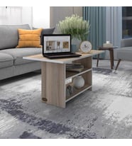 Kenzlife orta salon sehpası hamburg crd 045*070*50 yemek masası (Karışık)