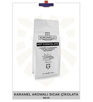 Simonelli Sıcak Çikolata Karamel Aromalı 900g Paket