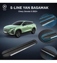 Chery Omoda 5 S-Line Premium Krom Yan Basamak   2022 Sonrası