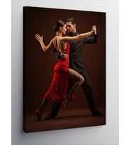 Kanvas Tablo Tango Yapan Çift