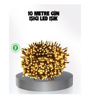 Mey İthalat® Animasyonlu LED Işıklı 10 Metre Uzaktan Kumandalı Dekoratif Işık