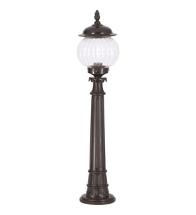 AVONNI BSU-68187-BSY-M2-B Siyah Boyalı Dış Mekan Aydınlatma E27 ABS Akrilik Cam 23cm