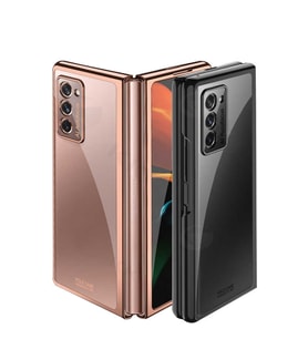 Galaxy Z Fold 2 Kılıf Ultra İnce Lüx Koruma (Rose)