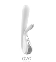 Ovo K5 Rabbit Lüks Vibratör (Beyaz)