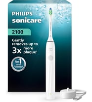 Türk Philips Sonicare 2100 Sonic Şarjlı Diş Fırçası, 3 Kat Plak Temizliği, 14 Gün Şarj Ömrü, 2 Hız A