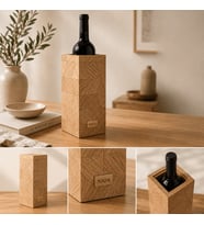 Nida Collection Şaraplık – Dekoratif Şarap Şişesi Standı