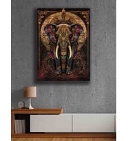 Koç stüdyo Modern tasarım kanvas tablo 50x70 (Çok Renkli)