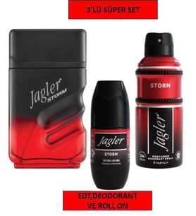 Storm Erkek Edt 90 ml+ Erkek Deodorant 150 ml+ Roll-on Erkek 50 ml