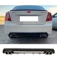 Chevrolet Lacetti Gri Difüzör Çiftli Kare Egzoz Görünümlü D Tip Difizör