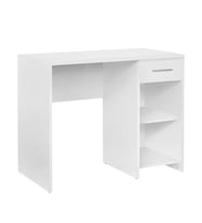 Adore Mobilya Trendline Çekmeceli Çalışma Masası-Mat Beyaz 90x75x52 cm (GxYxD)