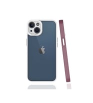 Apple iPhone 13 Uyumlu Kılıf Zore Mima Kapak (Mürdüm)
