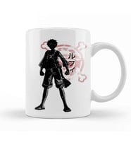 Crimson Luffy-1 Kupa Bardak Porselen