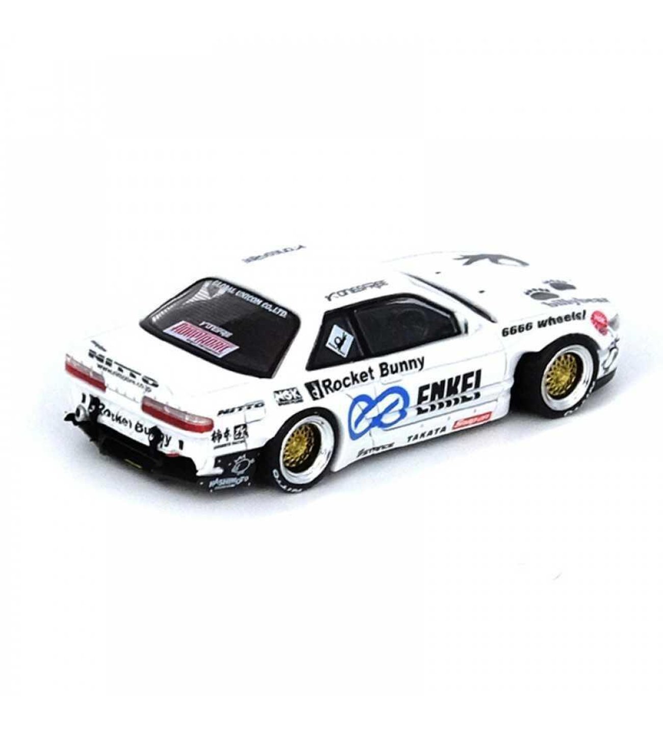 1/64 改 日産 Silvia S13 Rocket Bunny 関村 1/64 改 日産 Silvia S13