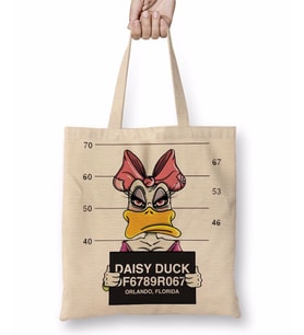 Daisy Duck Bez Çanta Uzun Saplı