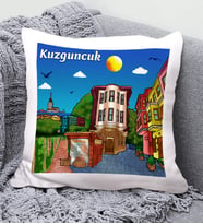Kuzguncuk Tasarımlı Yastık