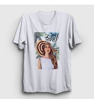 Presmono Unisex Beyaz Summertime Lana Del Rey T-Shirt 156980tt