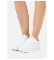 Puma Skye Clean - Kadın Deri Beyaz Spor Ayakkabı - 380147 02
